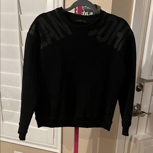 Sean John Black Crewneck Sweater